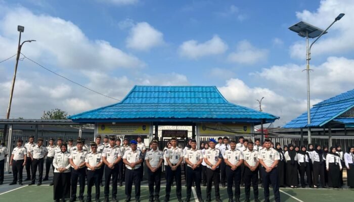 Kakanwil Ditjenpas Sumsel Pimpin Apel Kedisiplinan di Rutan Kelas I Palembang
