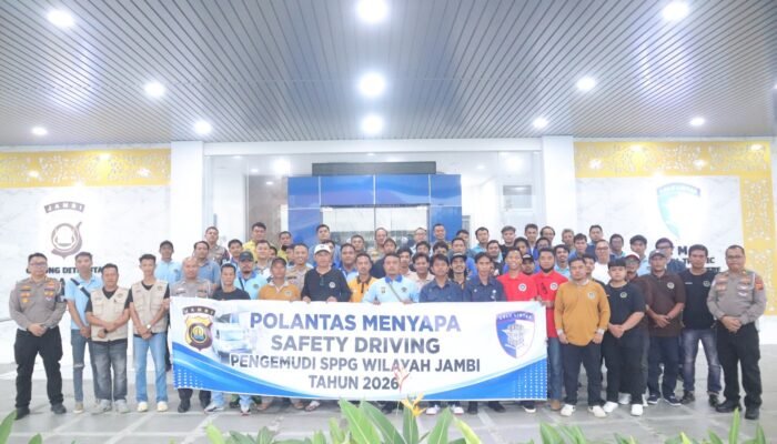 Polda Jambi Latih Pengemudi MBG, Perkuat Keselamatan Distribusi Makan Bergizi Gratis