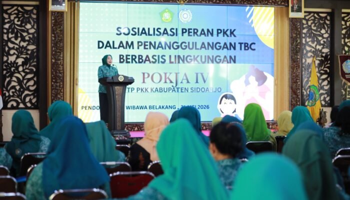 Sidoarjo Targetkan TB Tuntas 2028, PKK Jadi Garda Terdepan Edukasi Lingkungan Sehat dan Pendampingan Pasien