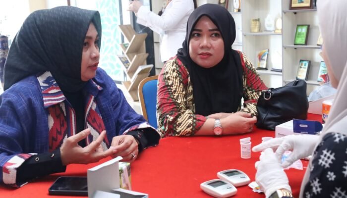 Kemenkum Jambi Gelar Pemeriksaan Kesehatan Pegawai, Perkuat Program Kemenkum Sehat