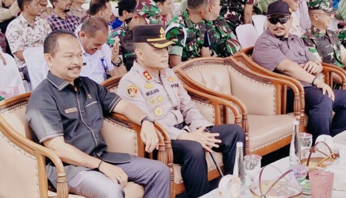 Ketua DPRK Aceh Tamianng Hadir Dalam Penutupan TMMD ke 128