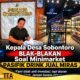 Kades Sobontoro Blak-blakan Soal Minimarket Pasifik Drink Tulungagung: “Saya Kaget, Baru Tahu Jual Miras Setelah Viral Disidak”