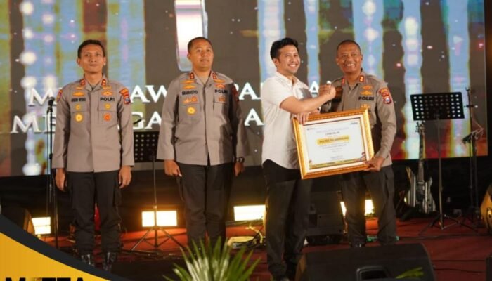 Polres Tulungagung Raih Penghargaan Ketahanan Pangan Jatim 2026, Kapolres Terima Langsung dari Emil Dardak