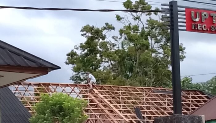 Ada Apa Dengan Pengerjaan Proyek SDN 04 Nagari Tanjung