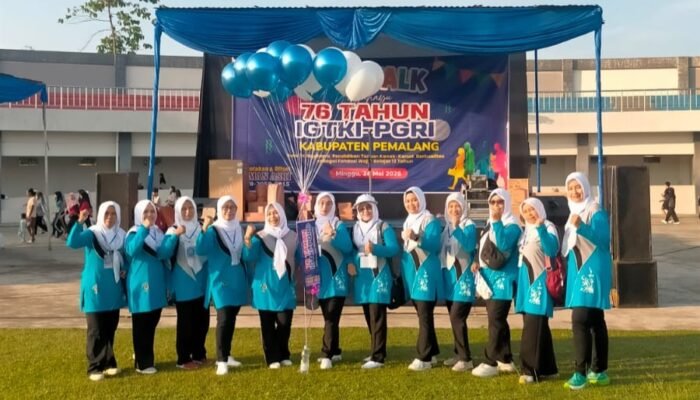 Meriah, Fun Walk HUT ke-76 IGTKI-PGRI