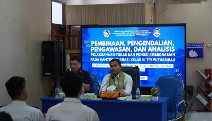 Perkuat Layanan Perbatasan, Kakanwil Ditjenim Kalbar Turun Langsung ke Putussibau dan Badau