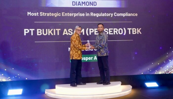 PTBA Raih Diamond PROSPER A IRCA 2026, Bukti Komitmen pada Tata Kelola dan Kepatuhan