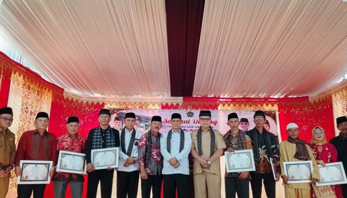 MTsN 7 Tanah Datar Gelar Syukuran Pemakaian Gedung Baru Pascabencana Galodo