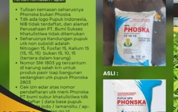 Polisi Ungkap Fakta Mengejutkan di Balik Peredaran Pupuk Ilegal di Tulungagung, Kemasan hingga NIB Diduga Fiktif