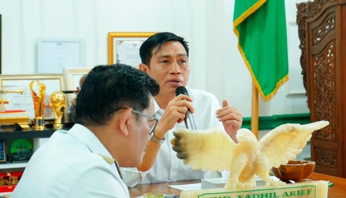 Bupati Batang Hari Ikuti Forum REBOAN Kemendagri Secara Daring