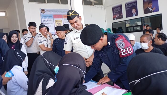 Tekan Peredaran Narkoba, Rutan Kelas I Palembang Gelar Tes Urine WBP dan Pegawai