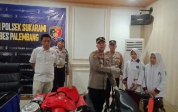 ‘Gercep’ Polsek Sukarami Ringkus Pemain Ranmor