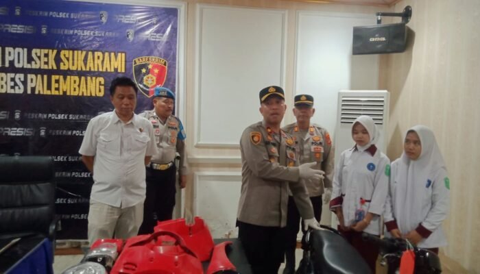 ‘Gercep’ Polsek Sukarami Ringkus Pemain Ranmor