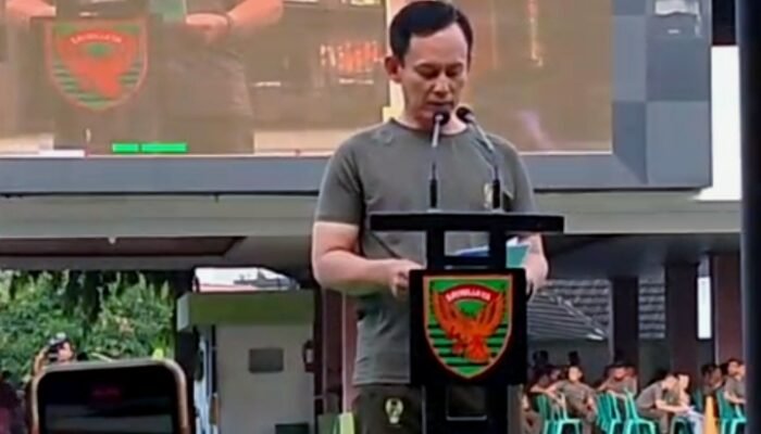Pangdam II / Sriwijaya ‘Warning’ Anggota TNI Untuk Tidak Lakukan Pelanggaran