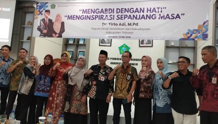 Pelepasan Purnabakti Kadisdik Sidoarjo Dr. Tirto Adi M.Pd., Tetap Mengabdi di Dunia Pendidikan
