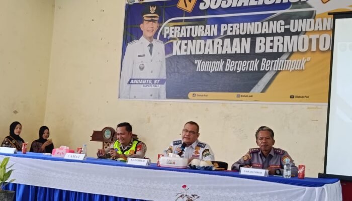 Satlantas Polres PALI Gandeng Dishub Dorong Budaya Tertib Berlalu Lintas