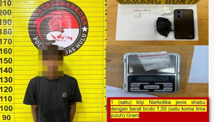 Kelabui Petugas Pakai Kapas, Paket Sabu dari Pontianak Kandas di Empanang: TNI-Polri Tangkap Kurir 21 Tahun