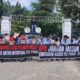 Aksi Massa Duga Mendagri Lindungi Teddy Mailwansyah untuk Jadi Tersangka: “KPK Jangan Masuk Angin”