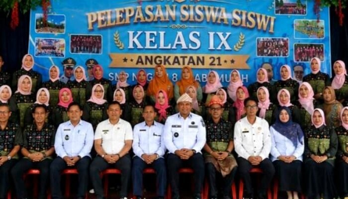 Lepas 241 Siswa SMPN 8 Prabumulih, Wawako Franky Pesankan ini