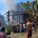 Rugi Ratusan Juta Rumah Warga di Nanga Yen Ludes Hulu Gurung Terbakar, Diduga Akibat Kebocoran Tabung Gas