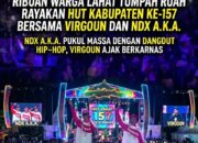Malam Puncak Hari Jadi Kabupaten Lahat ke-157 Meriah, Hadirkan Virgoun dan NDX A.K.A