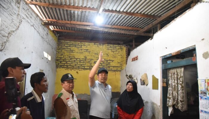 Bupati Subandi Temukan Empat RTLH Nyaris Roboh di Pabean, Renovasi Darurat Dimulai Juni Ini