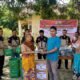 PPM PALI Tebar Semangat Pancasila Lewat Aksi Bagi Ikan Sagarurung ke Warga Dusun II Sukamaju