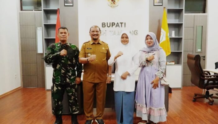 Bupati Aceh Tamiang Apresiasi Zilqueensa, Calon Paskibraka Nasional 2026 Asal Aceh Tamiang