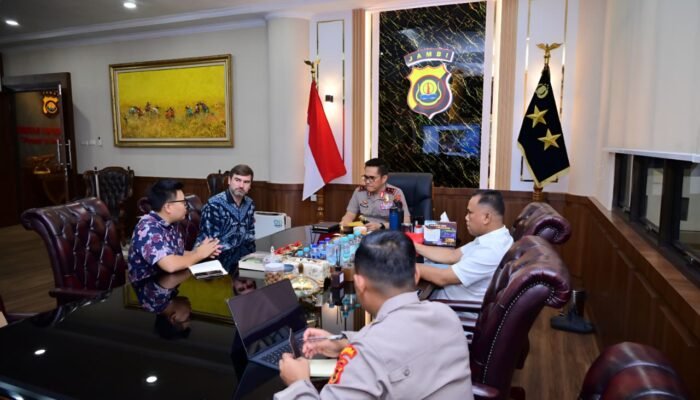 Kapolda Jambi Terima Audiensi Konsulat AS, Bahas Keamanan, Investasi dan Ancaman Kejahatan Digital