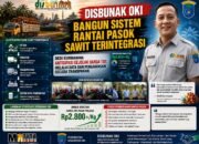 Disbunak OKI Bangun Sistem Rantai Pasok Sawit Terintegrasi