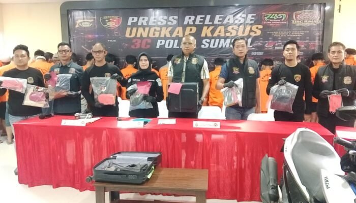 Tim URC Jadi Ujung Tombak, Polda Sumsel Ungkap 123 Kasus 3C Selama Mei 2026