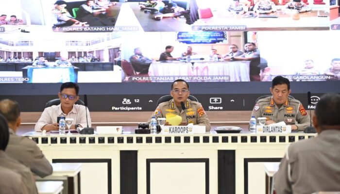 Polda Jambi Matangkan Operasi Patuh Siginjai 2026, Fokus ETLE dan Pelat Nomor Bodong