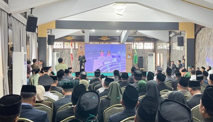 Bupati Fadhil Arief Lantik 106 Pejabat di Lingkungan Pemkab