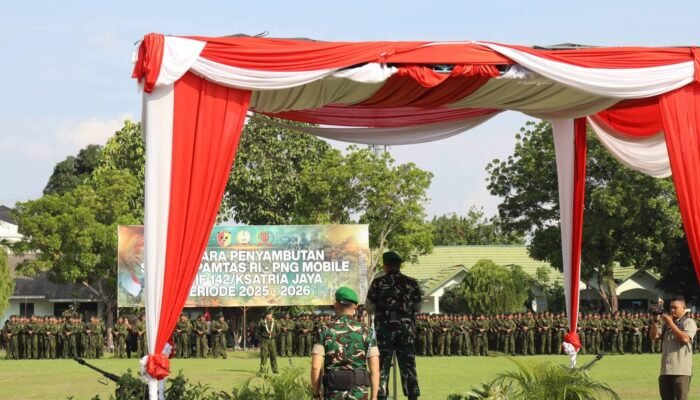 450 Prajurit Yonif 142/Ksatria Jaya Tuntaskan Misi di Papua, Kembali Lengkap dan Disambut Haru di Jambi