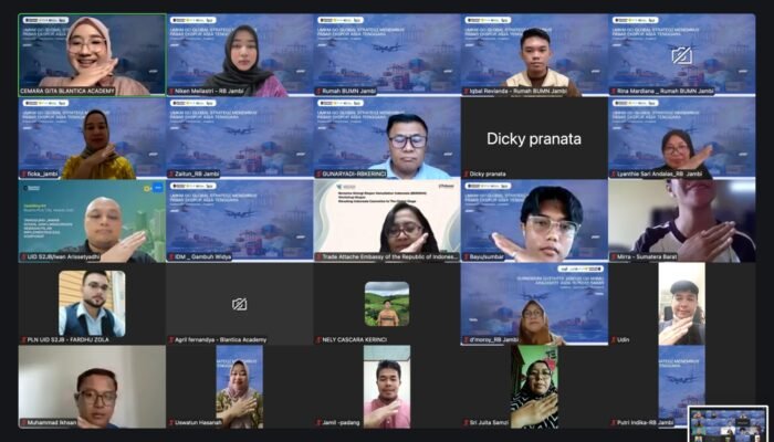 PLN UID S2JB Melalui Rumah BUMN Jambi Bekali Ratusan UMKM Menembus Pasar Global dari Ruang Virtual
