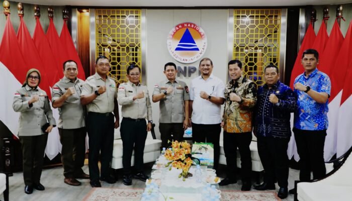 Perjuangkan Percepatan Bantuan Stimulan Rumah Rusak Tahap III dan IV, Bupati Aceh Tamiang Temui Kepala BNPB