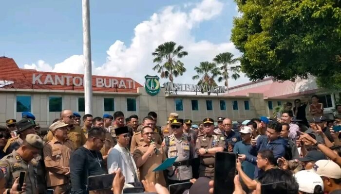 Ratusan Penyuling Minyak Muba Tuntut Hentikan Razia, Pemkab Janji Cari Solusi Regulasi