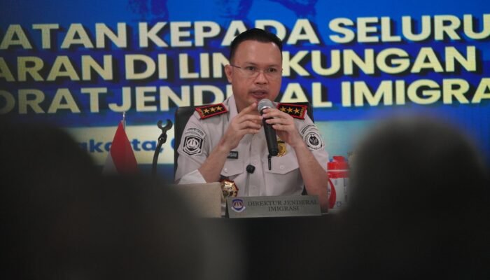 Dirjen Imigrasi Minta Jajaran Fokus Kerja dan Hilangkan Budaya Kerja Lama yang Tidak Patut