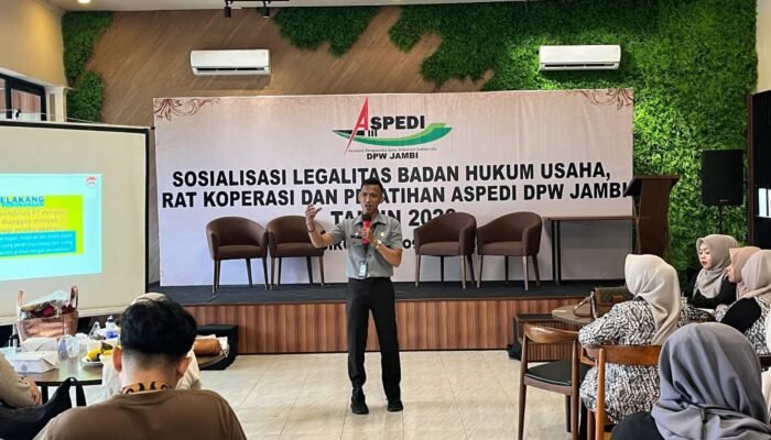 Kanwil Kemenkum Jambi Dorong Legalitas UMK, Sosialisasikan Perseroan Perorangan kepada Pelaku Usaha Dekorasi