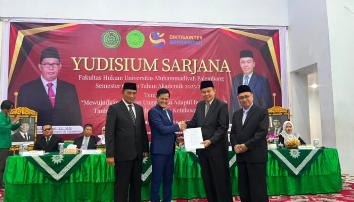 IKA FH UMP Beri Beasiswa S2 Penuh bagi Lulusan Terbaik, Arifudin: Jangan Sampai Prestasi Terhenti karena Biaya