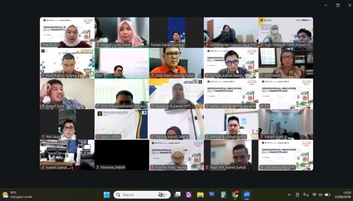 Kanwil Kemenkum Jambi Perkuat Promosi Produk Unggulan Lewat Video Indikasi Geografis
