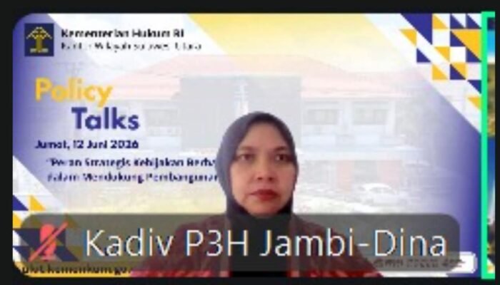 Kanwil Kemenkum Jambi Perkuat Kebijakan Berbasis Bukti, Ikuti Policy Talks Nasional