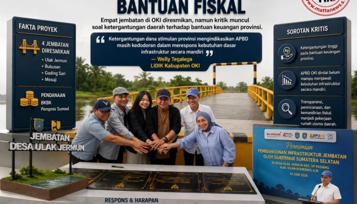 Jembatan Seremonial di Tengah Ketergantungan Bantuan Fiskal