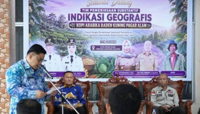Kopi Arabika Raden Kuning Kota Pagar Alam Akan Miliki Indikasi Geografis