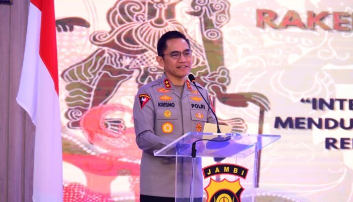 Kapolda Jambi Buka Rakernis Intelkam 2026, Tekankan Deteksi Dini dan Sinergi Hadapi Ancaman Kamtibmas