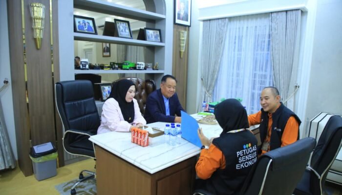 Didata Langsung BPS, Cik Ujang Beri Contoh Warga Sumsel Sukseskan Sensus Ekonomi 2026