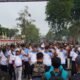 Ribuan Langkah untuk Bhayangkara: Jalan Sehat Polres Kapuas Hulu Ledakkan Semangat Hari Bhayangkara ke – 80