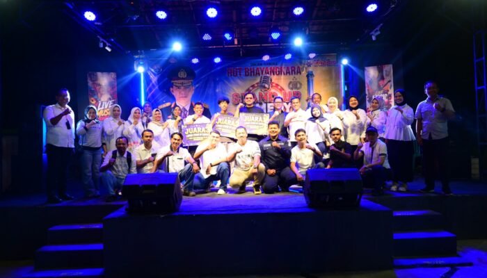 Polda Jambi Gelar Lomba Stand Up Comedy, Meriahkan Hari Bhayangkara ke-80