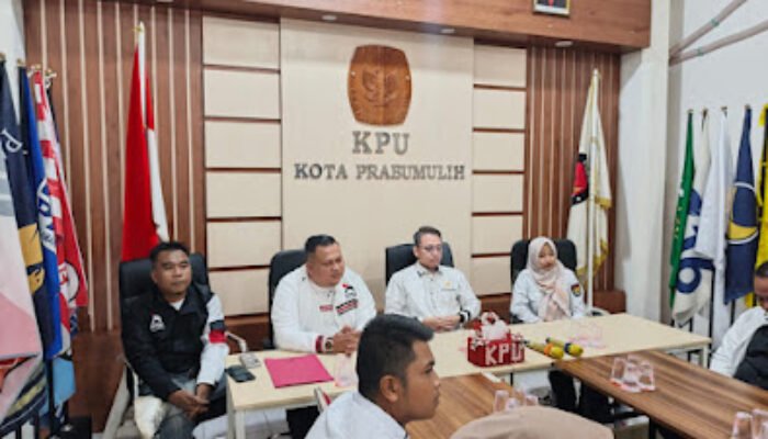 Partai Politik Pertama Lakukan Audensi, KPU Prabumulih Apresiasi Terhadap PSI