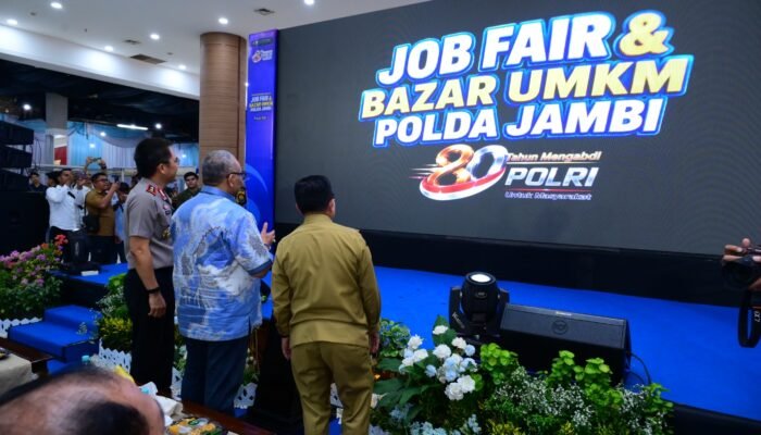 Polda Jambi Gelar Bhayangkara Presisi Job Fair dan Bazar UMKM, Sediakan 1.000 Lowongan Kerja